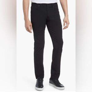 Boss Men's Slim-Fit Tech Trouser in Black